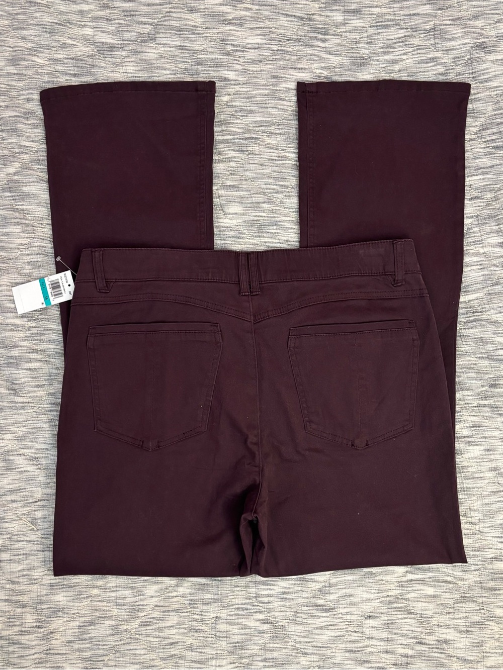Democracy Ab Solution Ab Solution Itty Bitty Bootcut Jeans Sz 16 NWT - - Picture 2 of 10